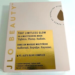 J Lo Beauty NWOT Sealed Multi-Tasking Mask 1 Custom Designed 2-Piece Mask In Box